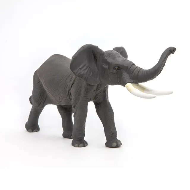 papo-wildlife-elefant-tierfigur-savanne-sto-z-hne image 1