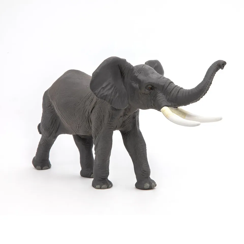 papo-wildlife-elefant-tierfigur-savanne-sto-z-hne image 1