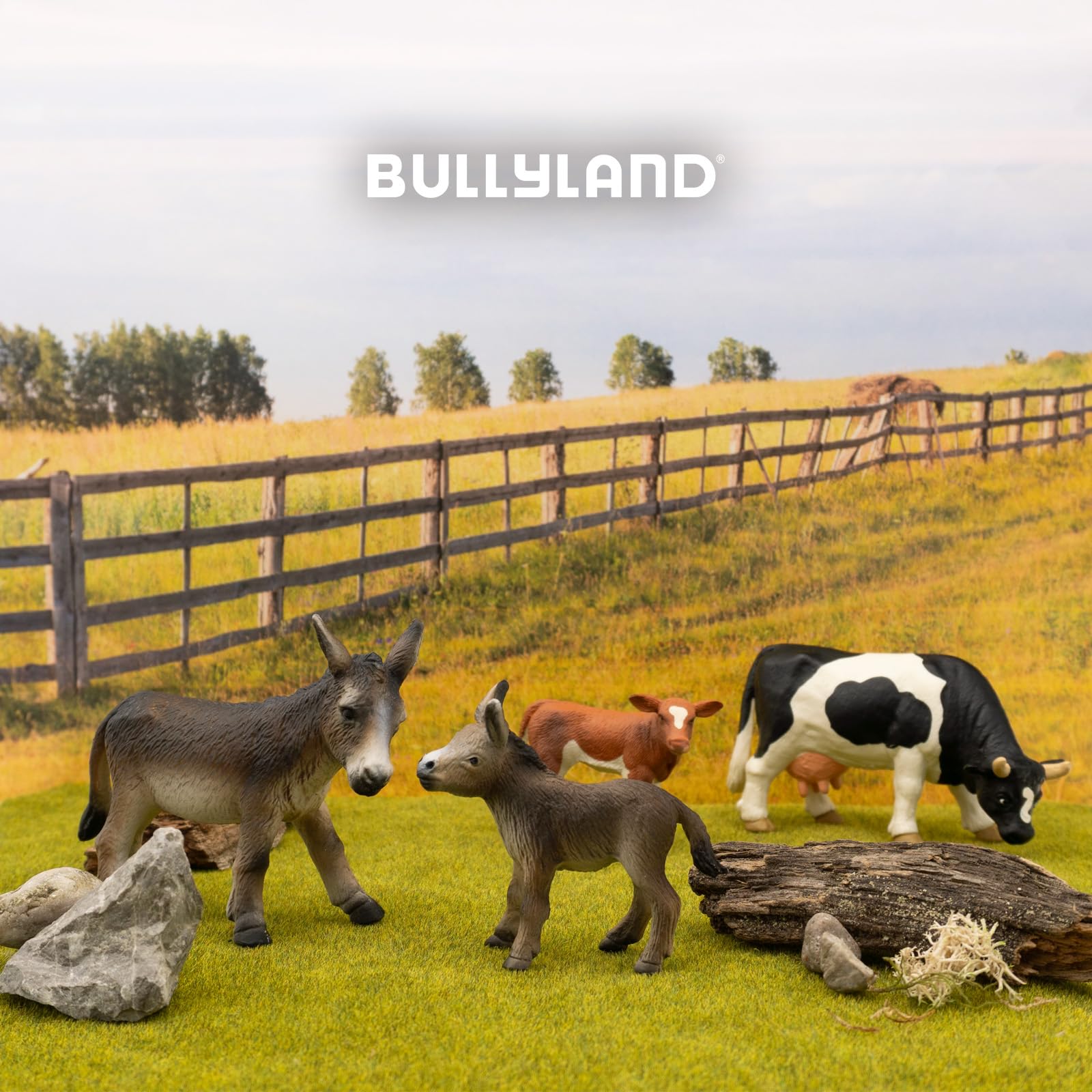 bullyland-farm-62550-eselfohlen-tierfigur-7-6-cm-pvc-frei image 6