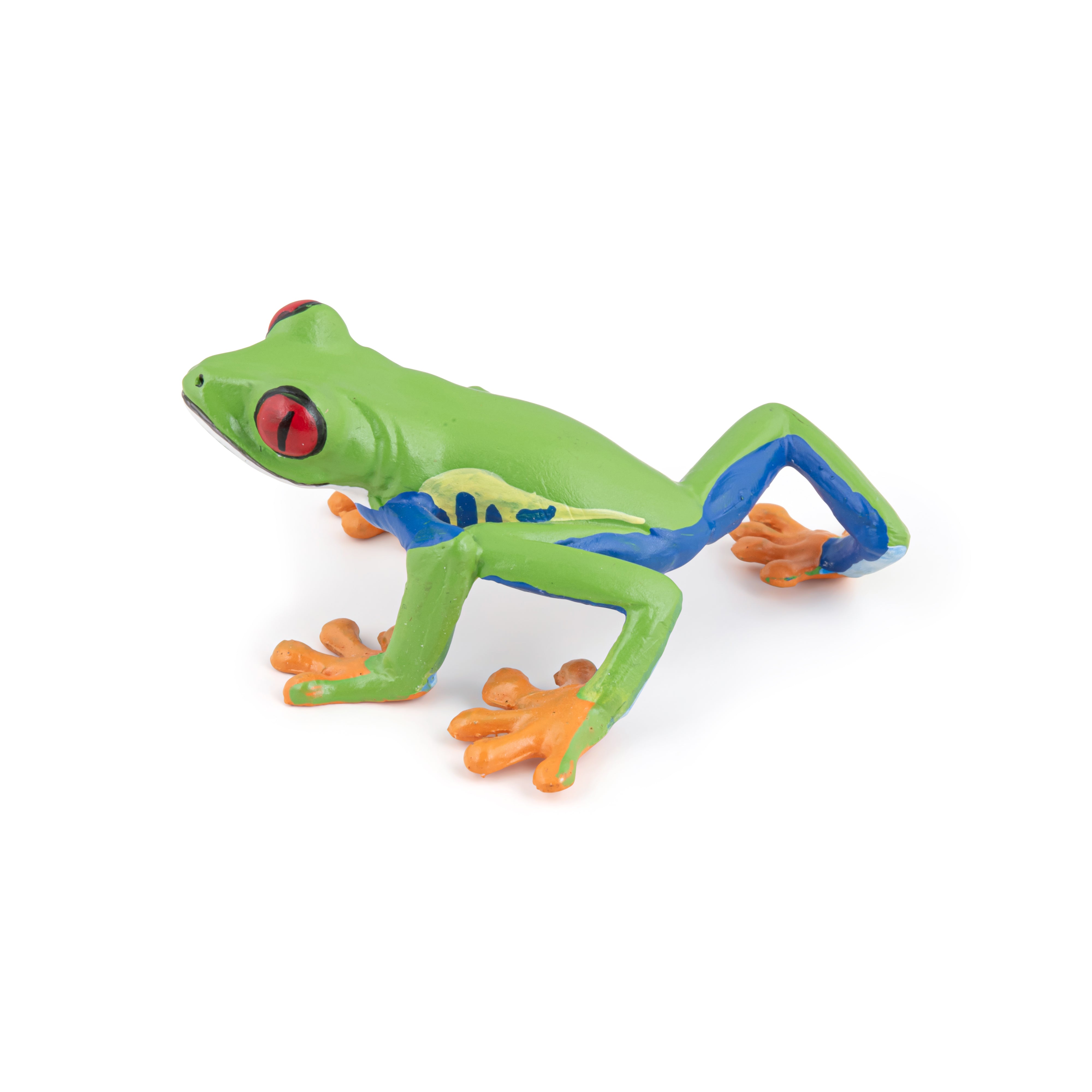 papo-wildlife-rotaugenlaubfrosch-tierfigur-regenwald-frosch image 5