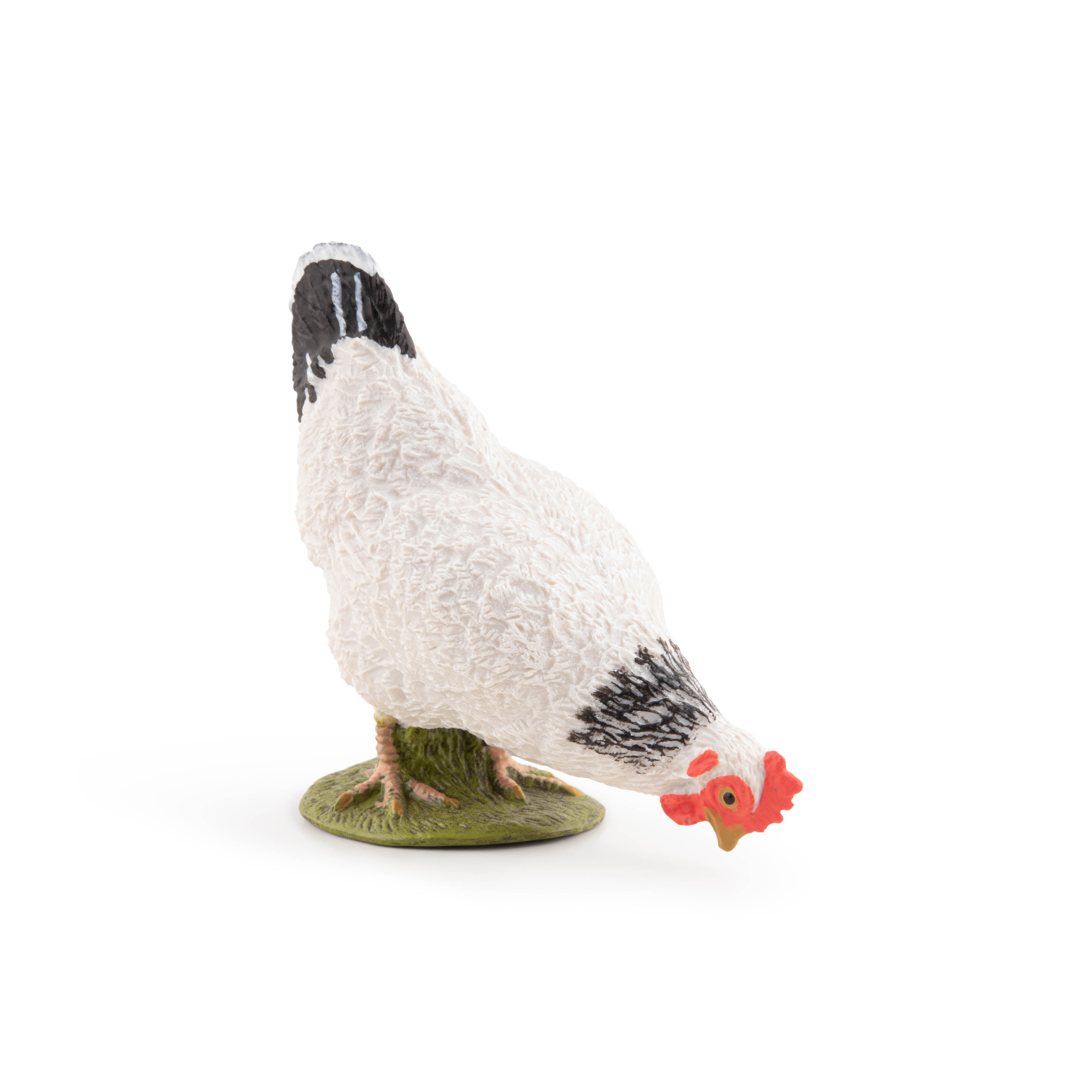 papo-farmyard-friends-pickende-wei-e-henne-huhn-figur-bauernhof image 4