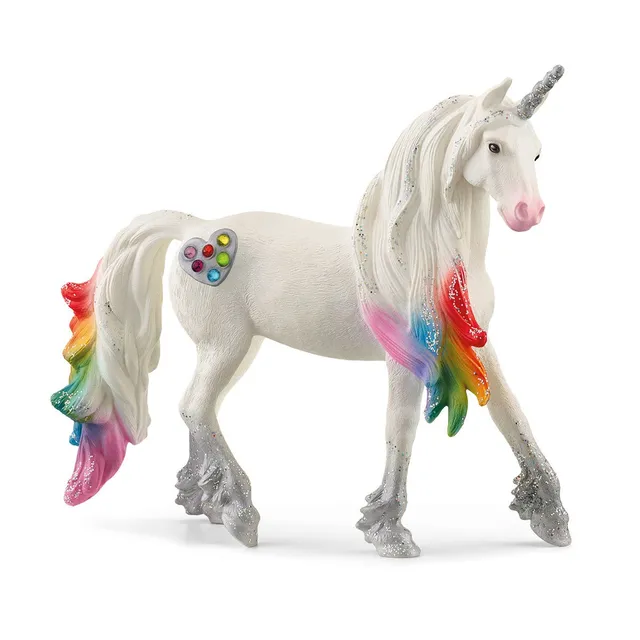 schleich-bayala-regenbogeneinhorn-hengst-70725-einhorn-spielfigur image 1
