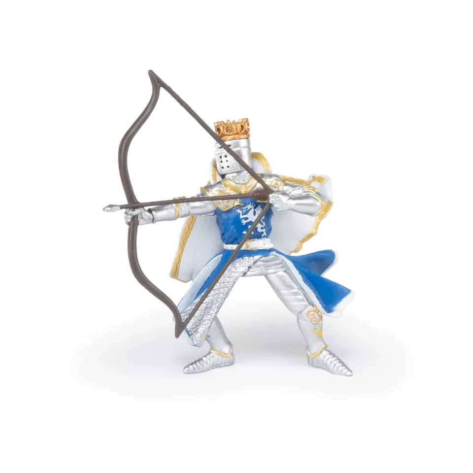 papo-medieval-drachenk-nig-mit-bogen-reiterfigur image 1