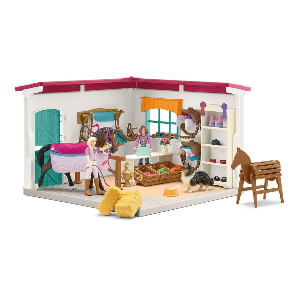 schleich-horse-club-42568-reitshop-spielset-mit-zubeh-r image 1