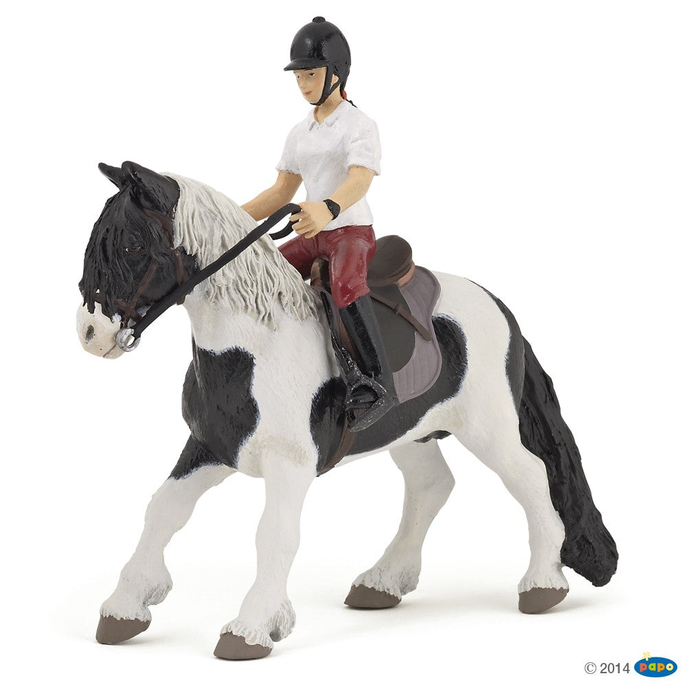 papo-pferde-junge-reiterin-figur-m-dchen-mit-helm-pony-set image 8