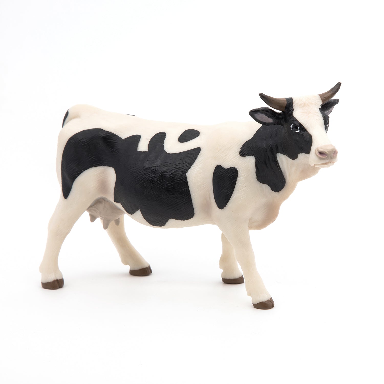 papo-farmyard-friends-schwarz-wei-e-kuh-bauernhoffigur image 2