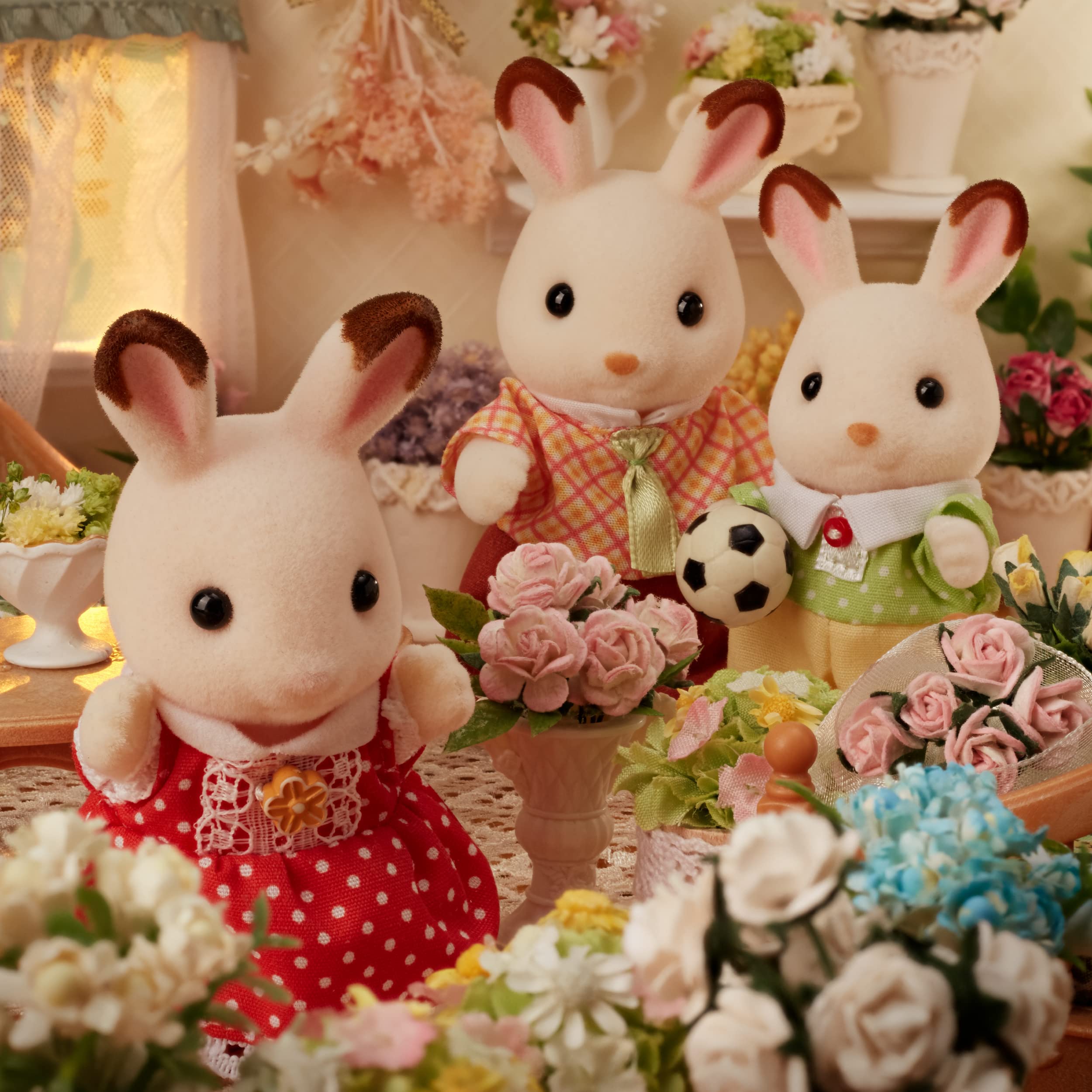 sylvanian-families-village-l5655-schokoladenhasen-familie-4-figuren image 3