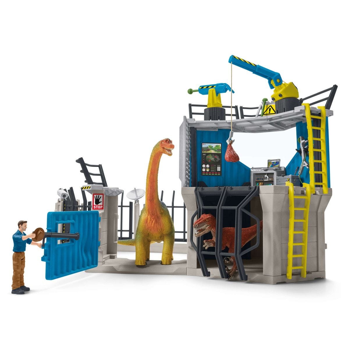 schleich-dinosaurs-gro-e-dino-forschungsstation-spielset-41462 image 5