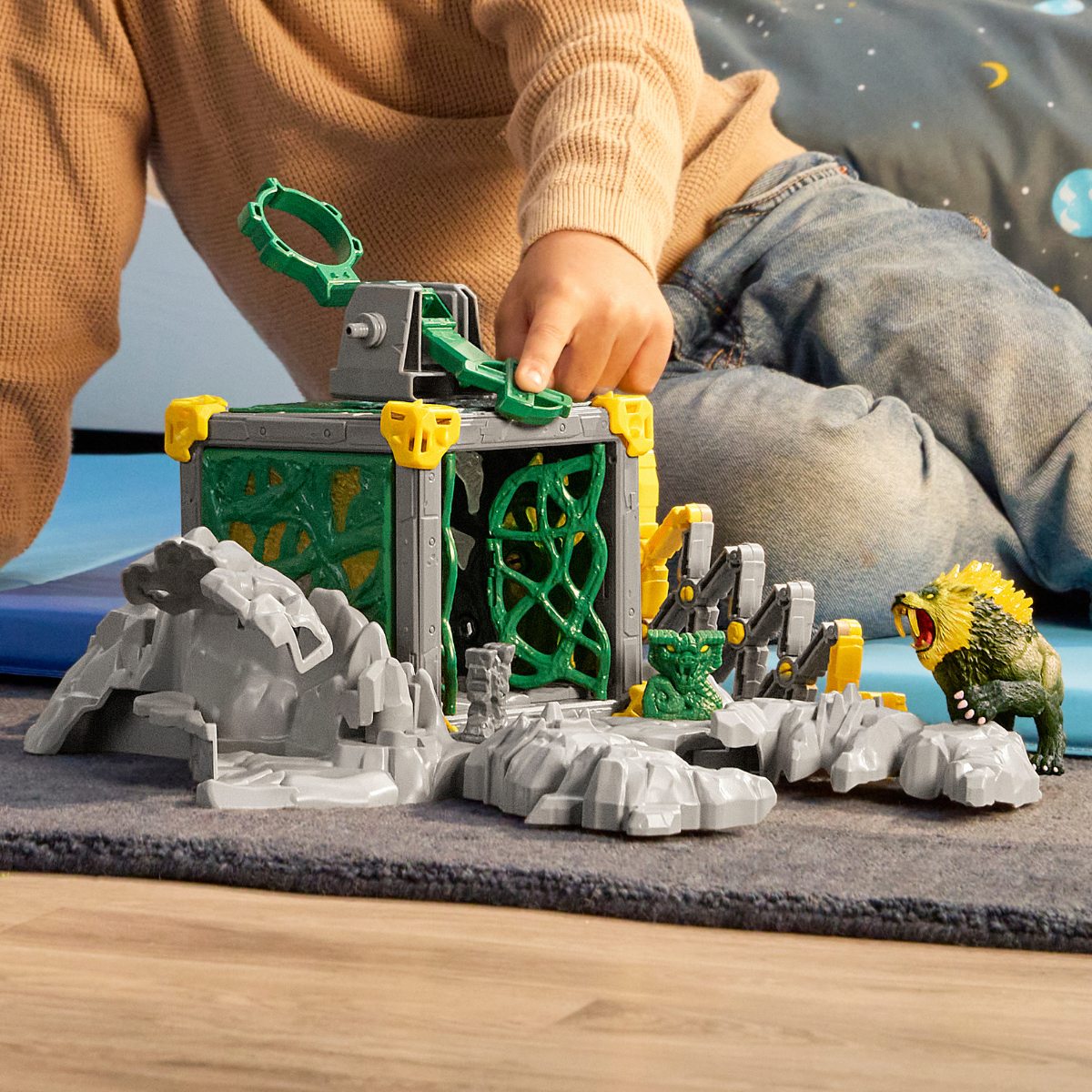 schleich-eldrador-jungle-stronghold-spielfiguren-set image 2