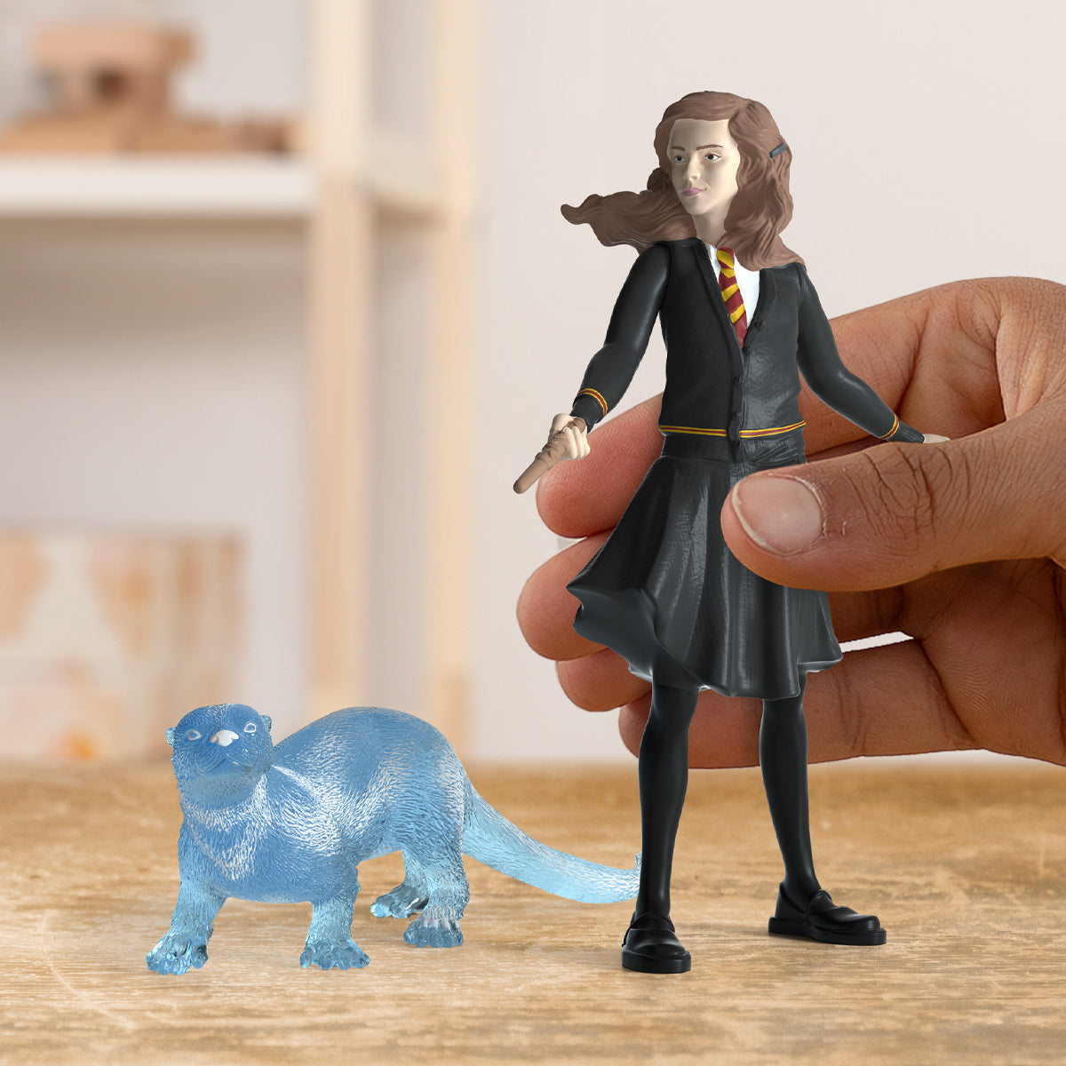 schleich-harry-potter-hermine-patronus-figur-otter image 2