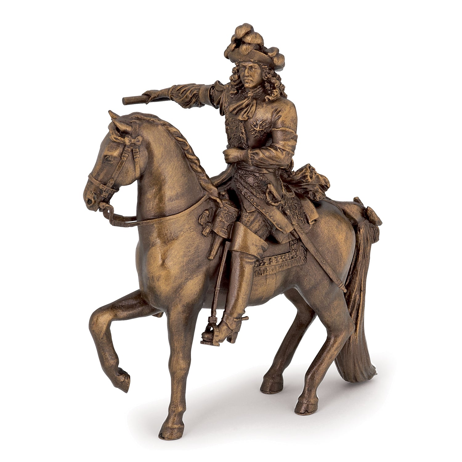 papo-historicals-ludwig-xiv-zu-pferd-reiterfigur image 1