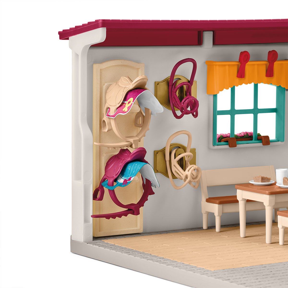 schleich-horse-club-42591-sattelkammer-spielset-mit-zubeh-r image 5
