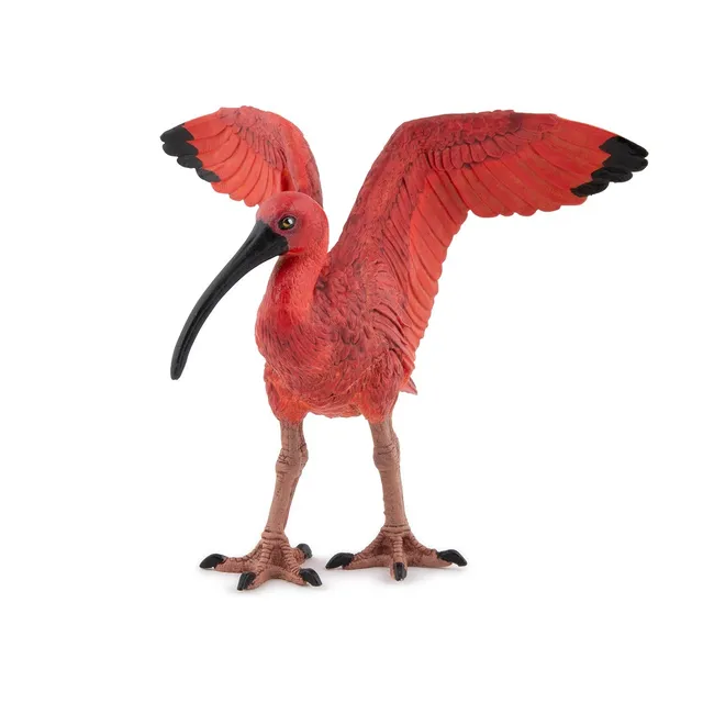 papo-wildlife-scharlachsichler-figur-roter-ibis image 1