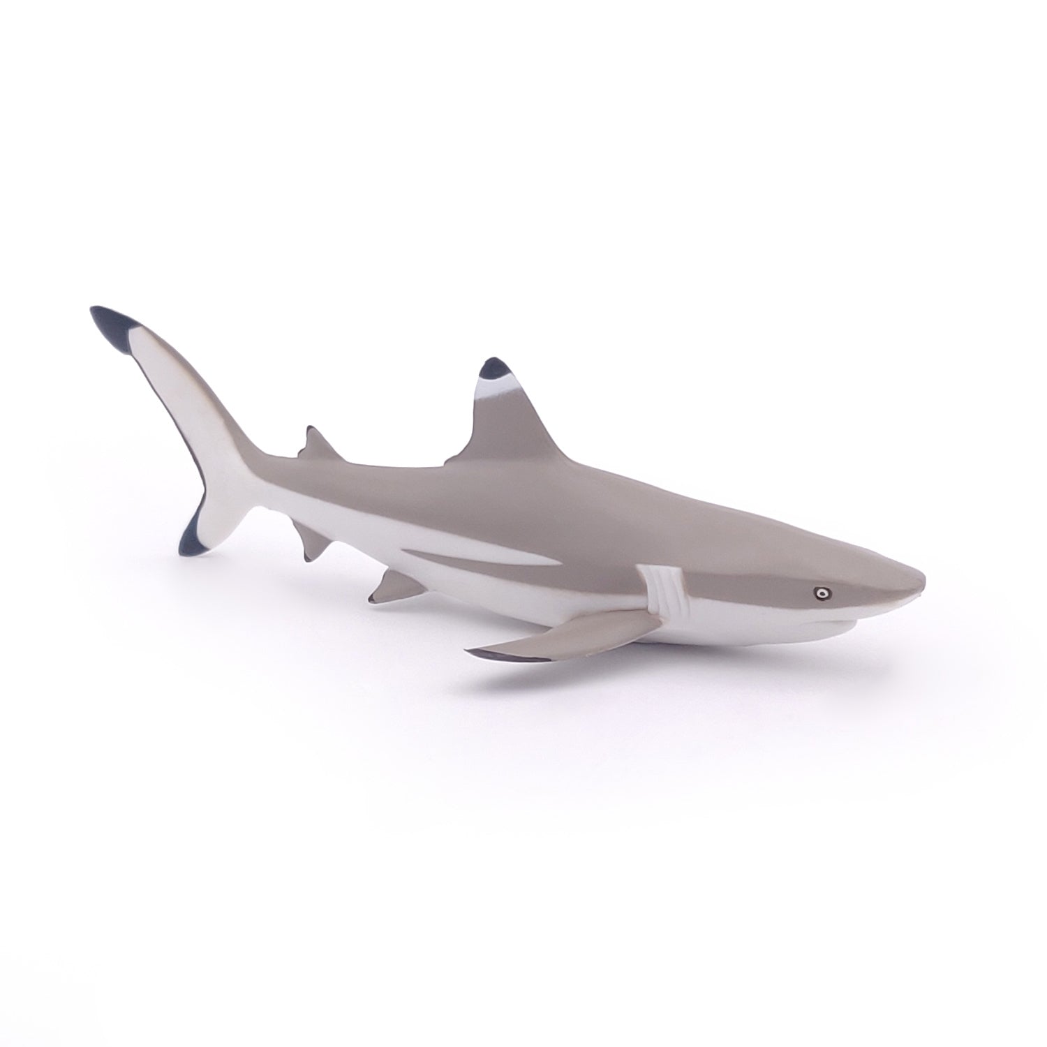 papo-marine-world-schwarzspitzenhai-haifigur-meerestier image 1