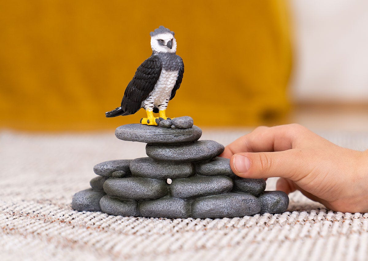 schleich-wild-life-harpyie-14862-vogel-figur-greifvogel image 2