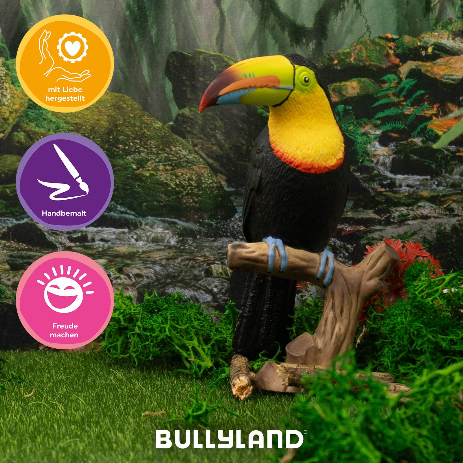 bullyland-bird-world-fischertukan-tierfigur-9-6-cm image 5