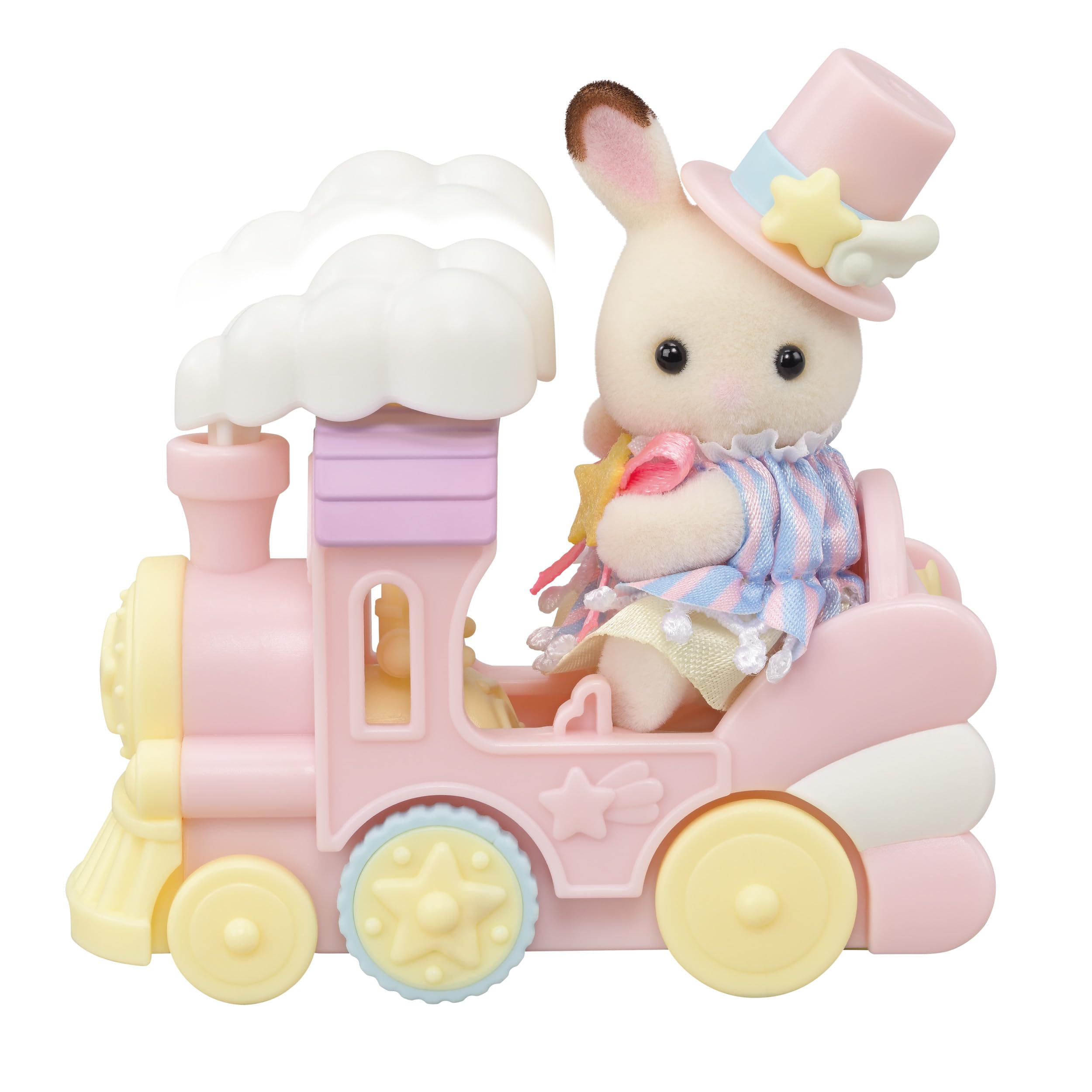 sylvanian-families-5819-freizeitpark-zugfahrt-spielset-mit-babys image 6