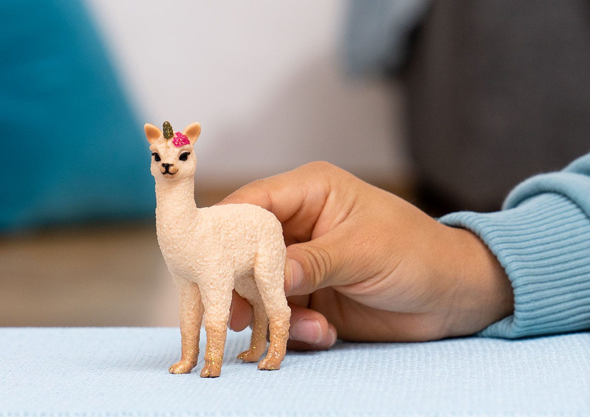 schleich-bayala-lama-einhorn-junges-70761-figur image 2