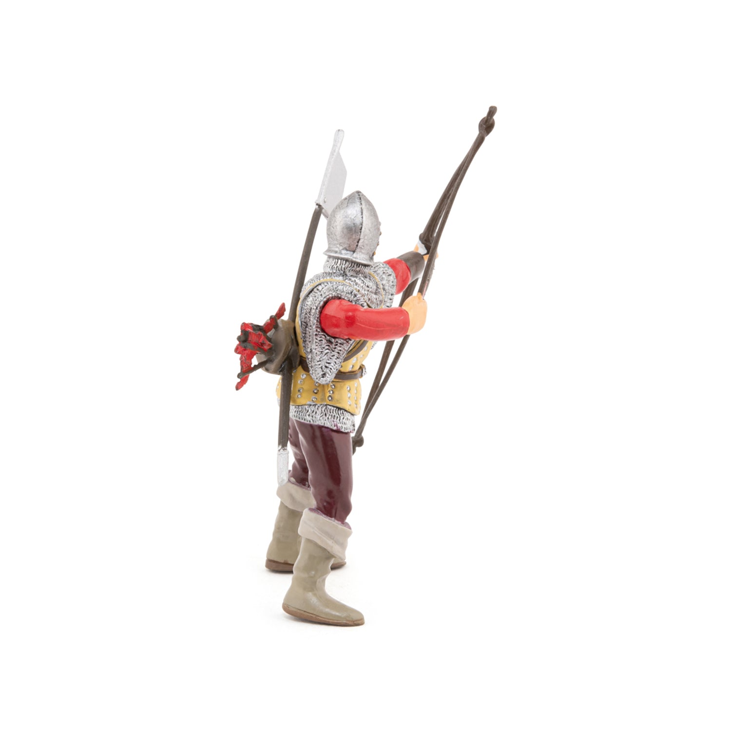 papo-medieval-roter-bogensch-tze-ritterfigur-mittelalter image 4