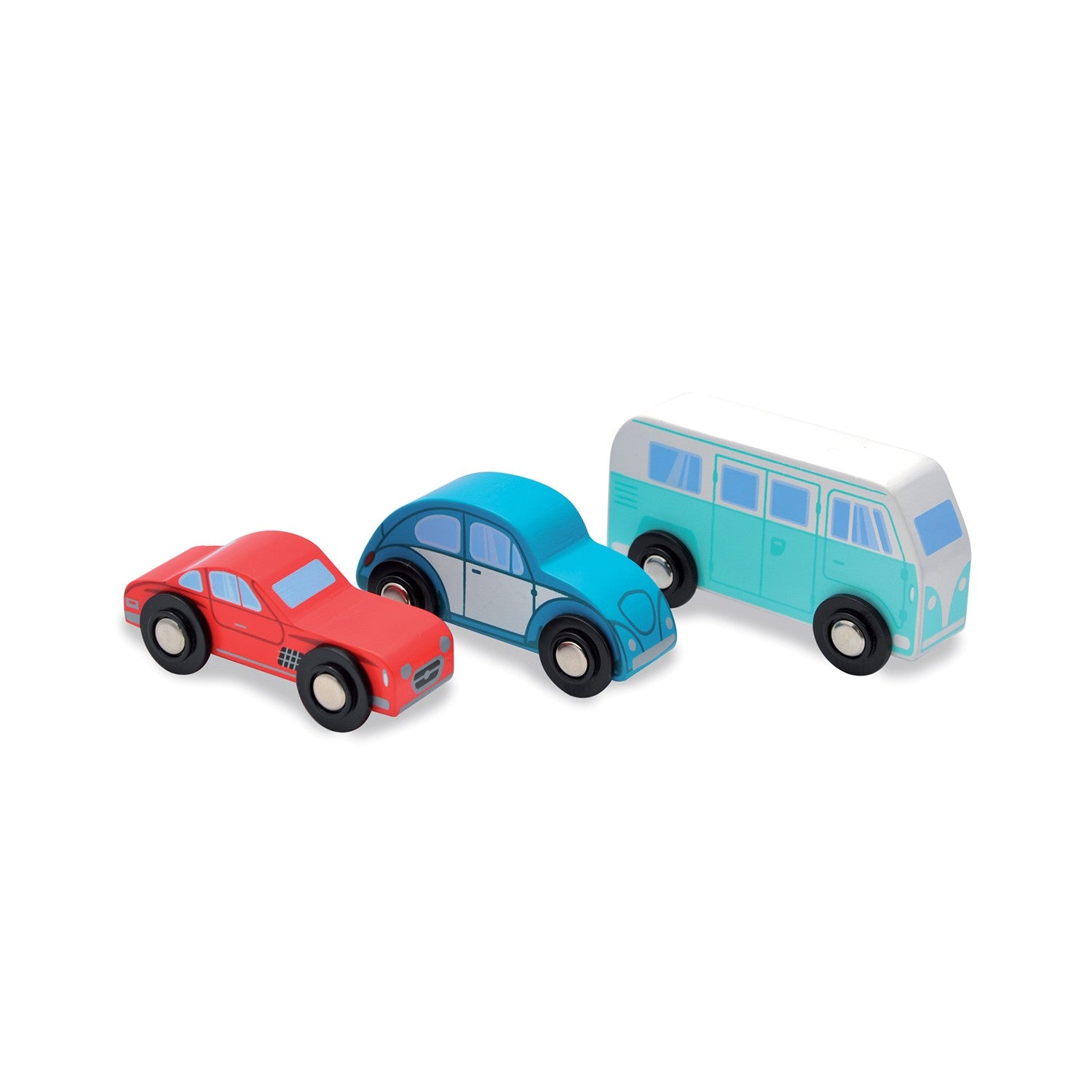 papo-mini-papo-set-3-holzautos-lieferwagen-rennwagen image 2