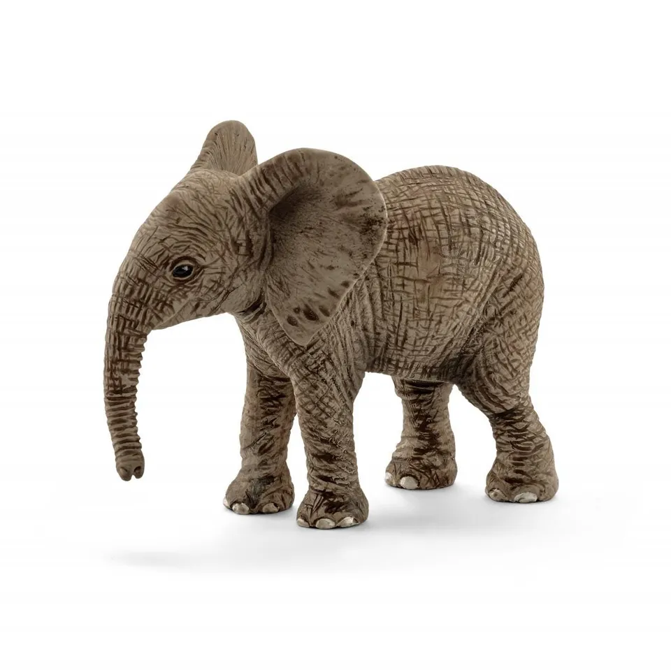 schleich-wild-life-elefantenbaby-14763-tierfigur-afrikanisch image 1