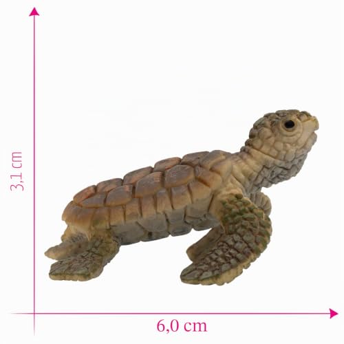 bullyland-marine-world-meeresschildkr-ten-junges-tierfigur-6-cm image 6