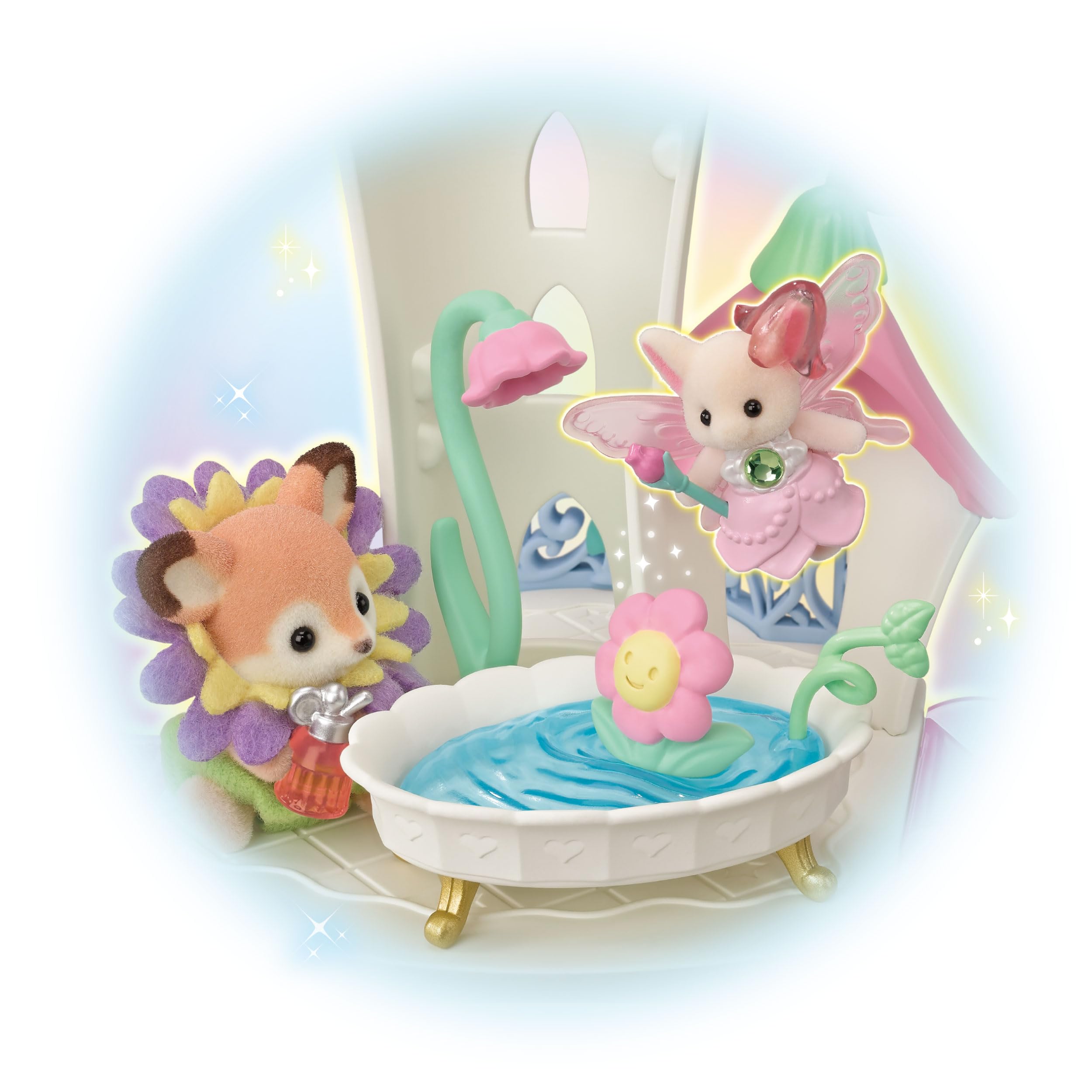 sylvanian-families-5858-magischer-m-rchenturm-spielset-reh image 4