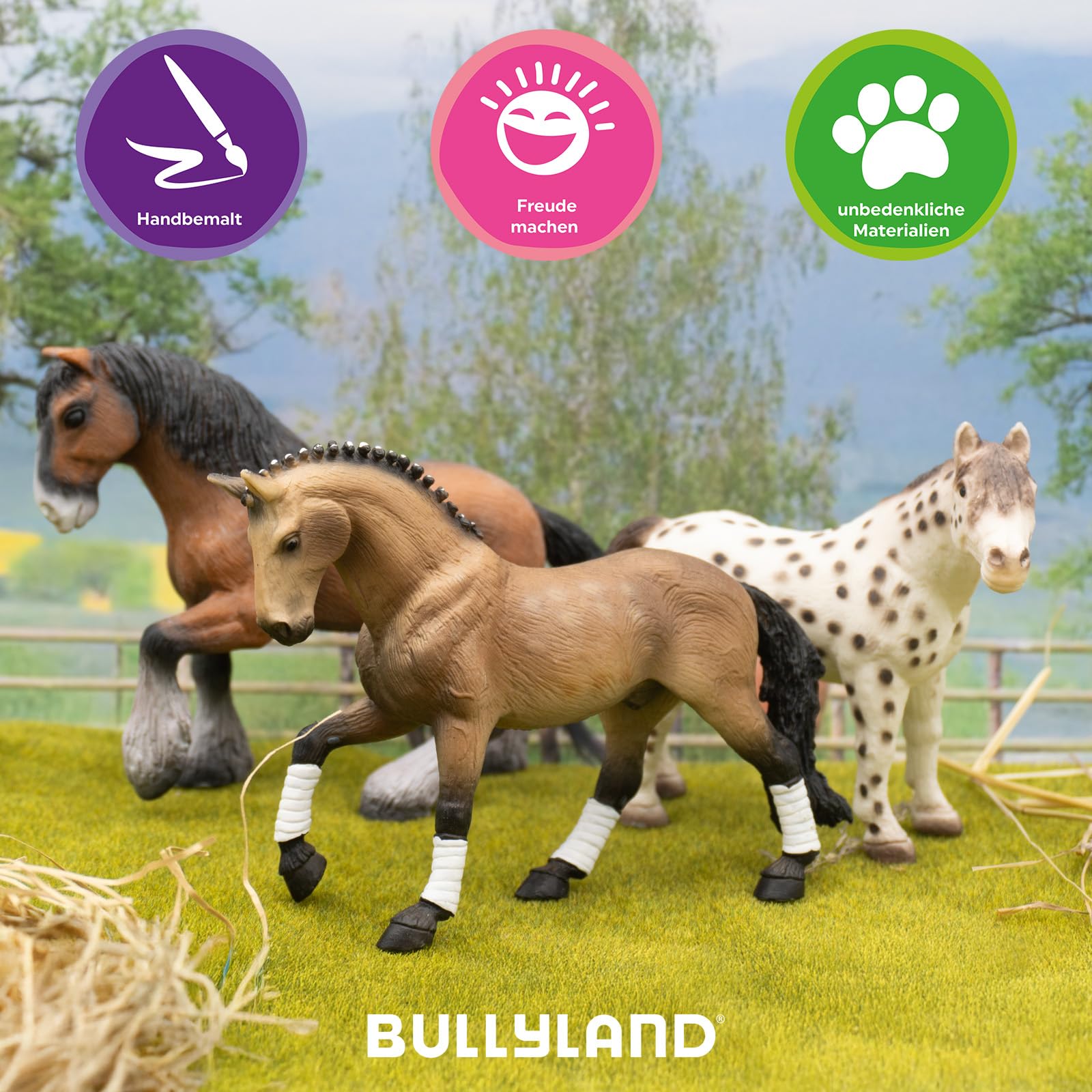bullyland-paddock-62658-trakehner-wallach-spielfigur-15-5-cm image 5