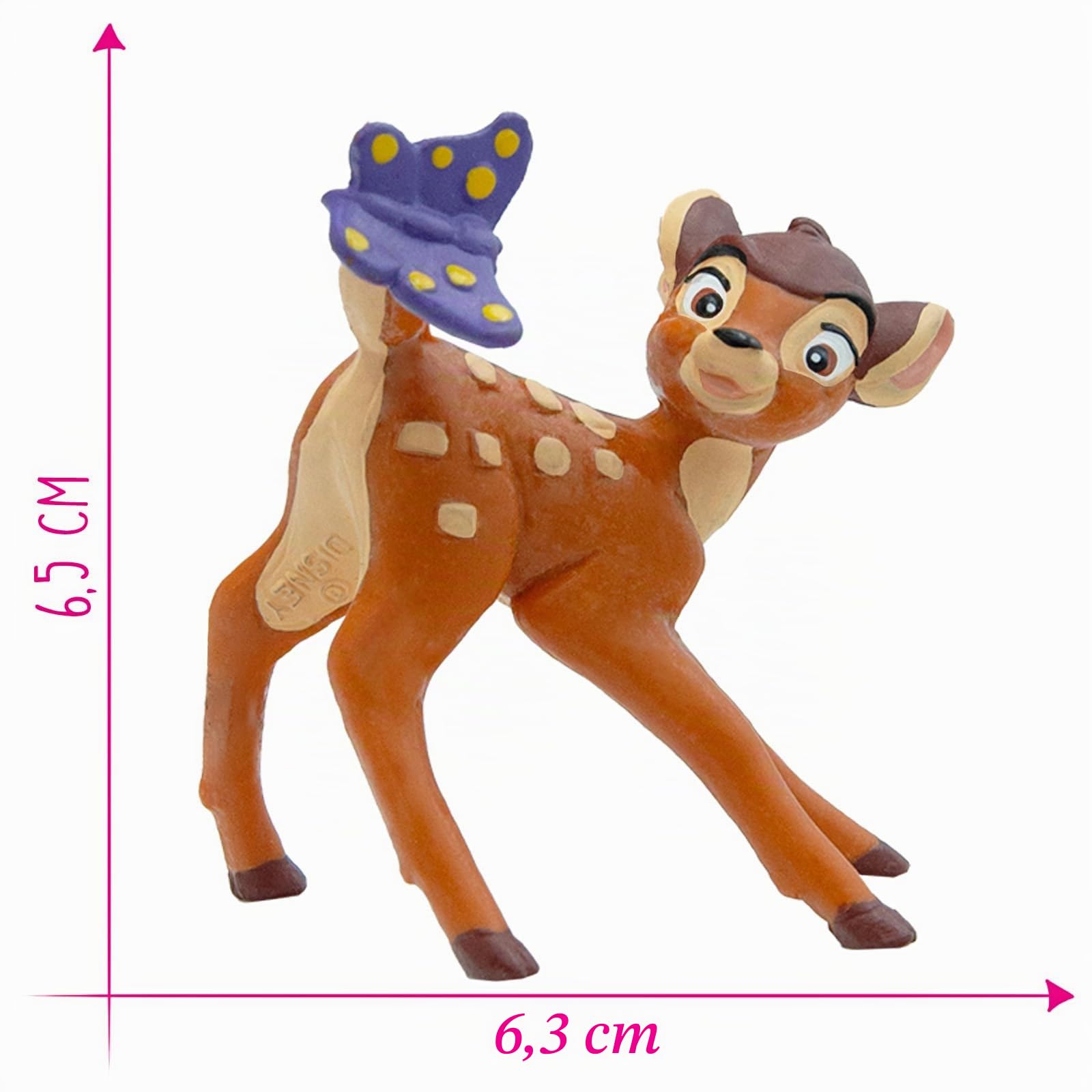 bullyland-disney-classic-bambi-12420-spielfigur-6-5-cm-hirsch image 2