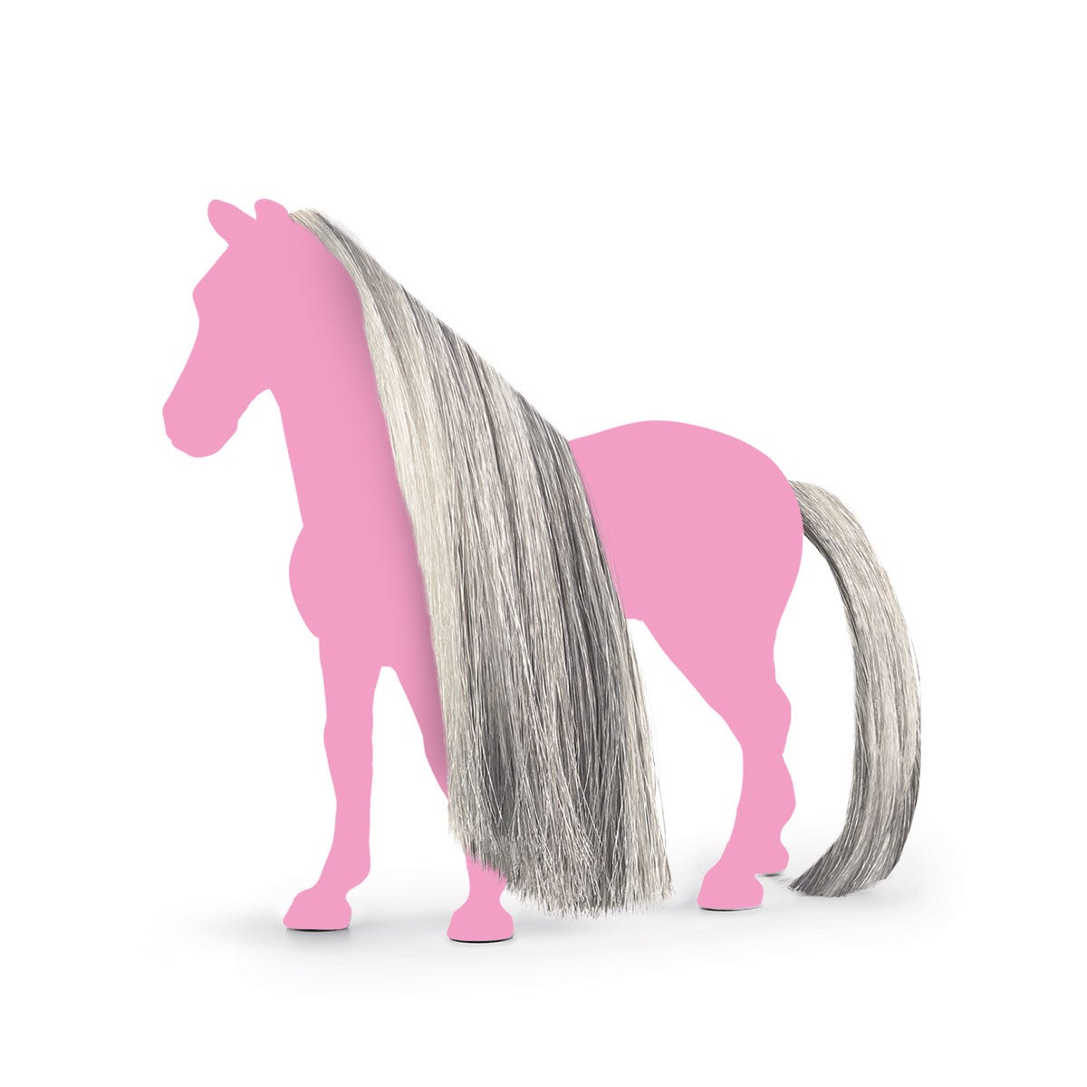schleich-horse-club-42652-beauty-horses-grey-frisierpferd image 1