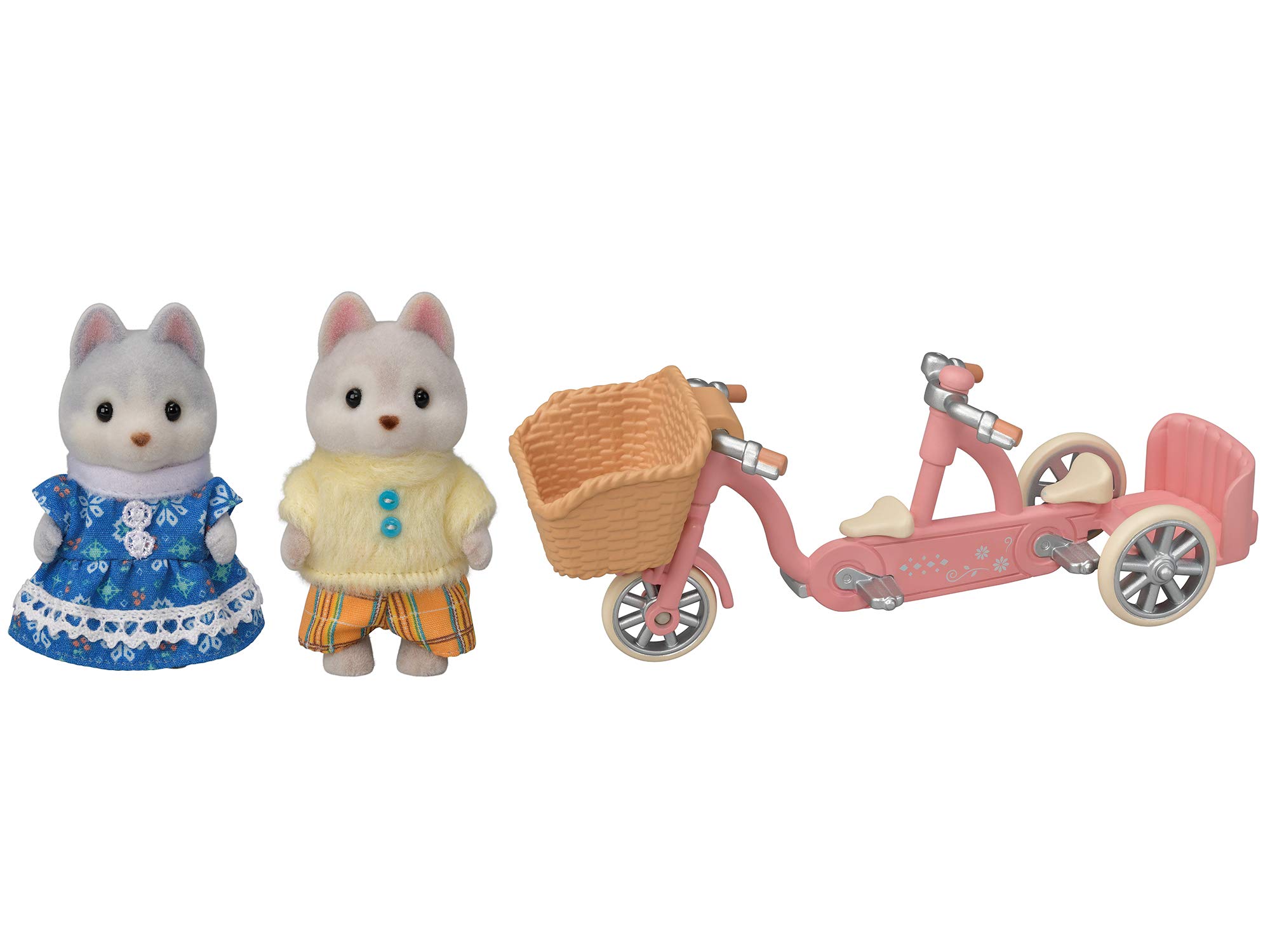 sylvanian-families-family-trip-5637-tandem-spielset-husky-figuren image 7