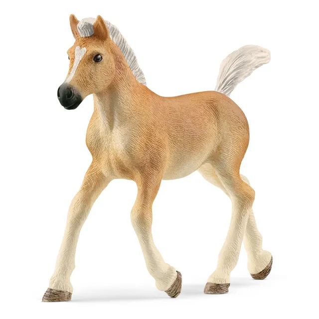 schleich-horse-club-13951-haflinger-fohlen-tierfigur image 1