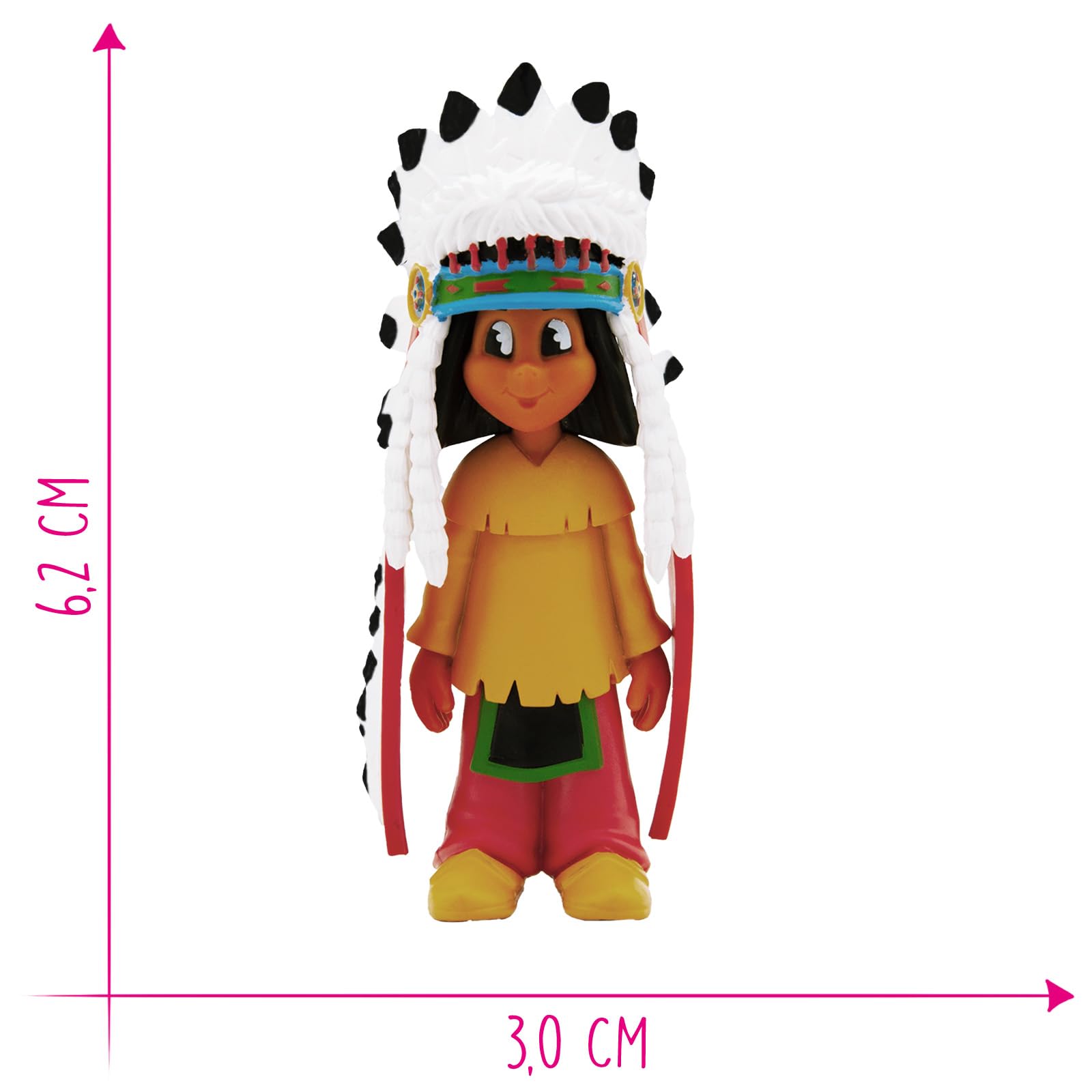 bullyland-43309-yakari-indianer-figuren-set-3er-mit-pferd image 3