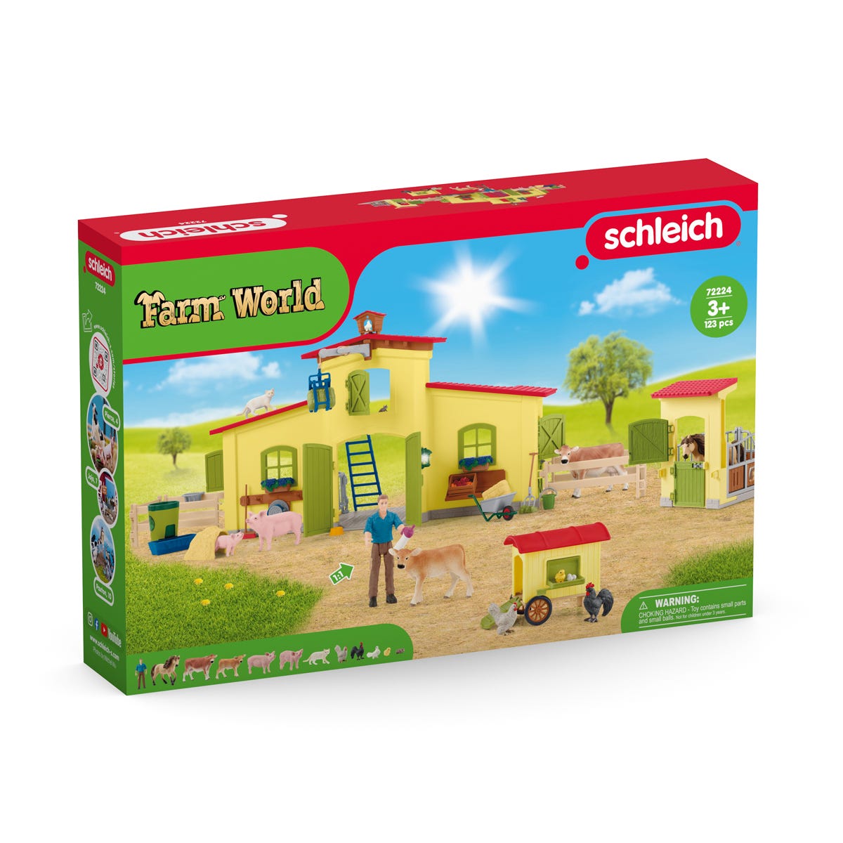schleich-horse-club-farm-h-hnerstall-pferdestall-72224-spielset image 3