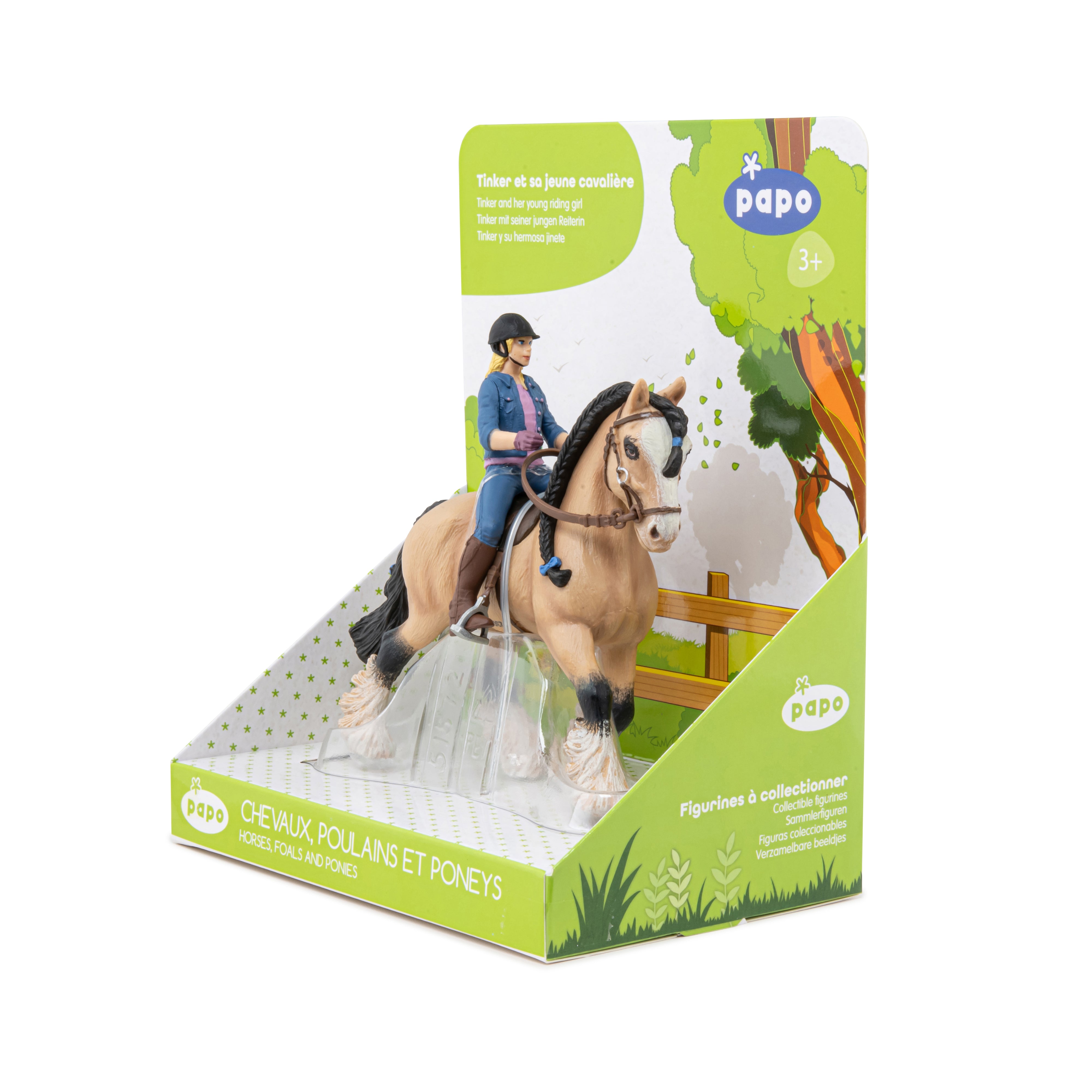 papo-horses-tinker-und-junger-reiter-pferdefigur-set image 4