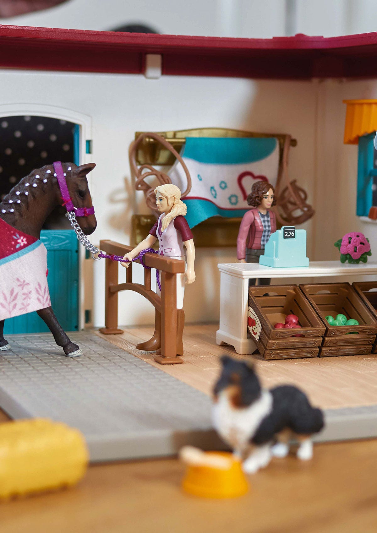 schleich-horse-club-42568-reitshop-spielset-mit-zubeh-r image 3