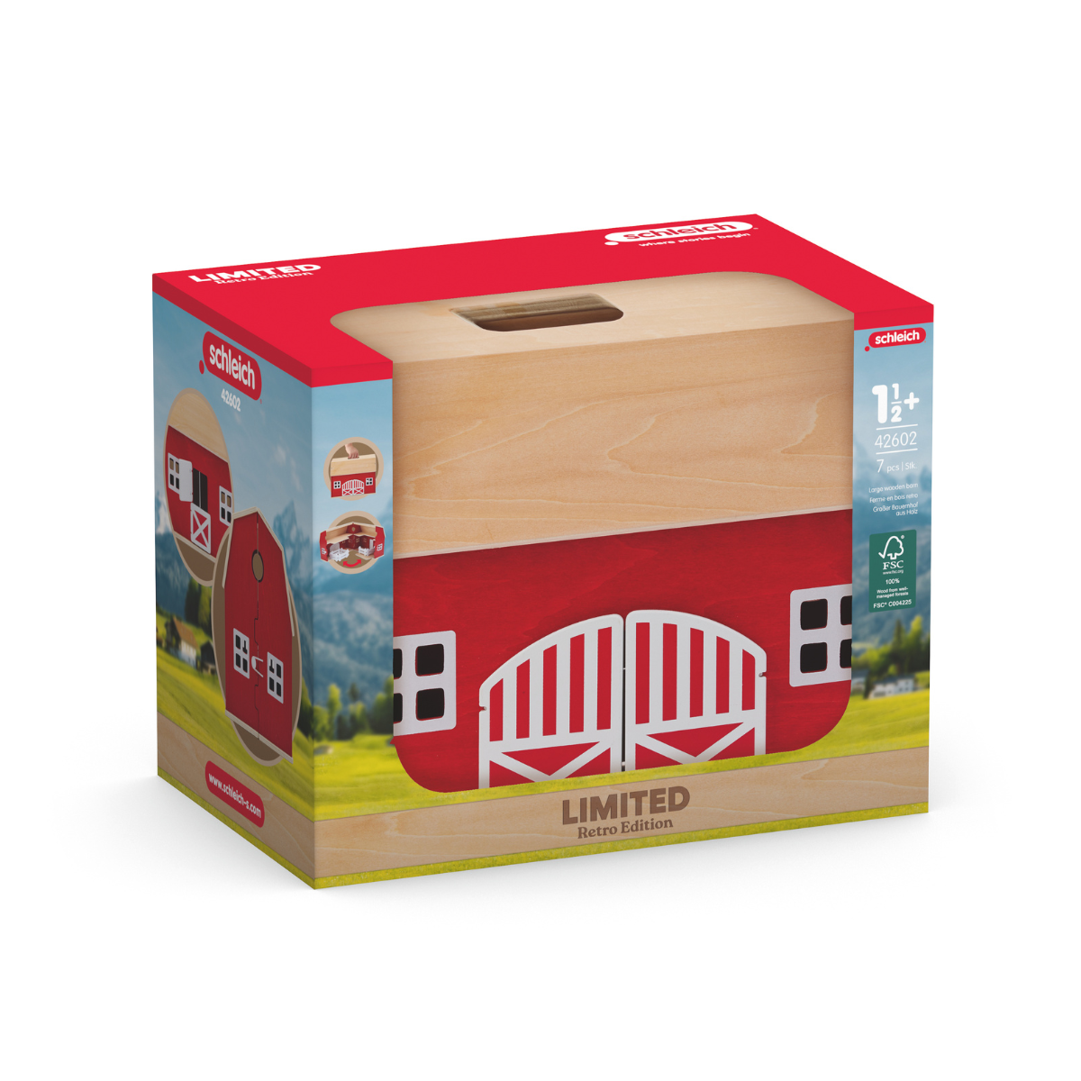 schleich-farm-world-42602-gro-er-bauernhof-holz-stall image 4