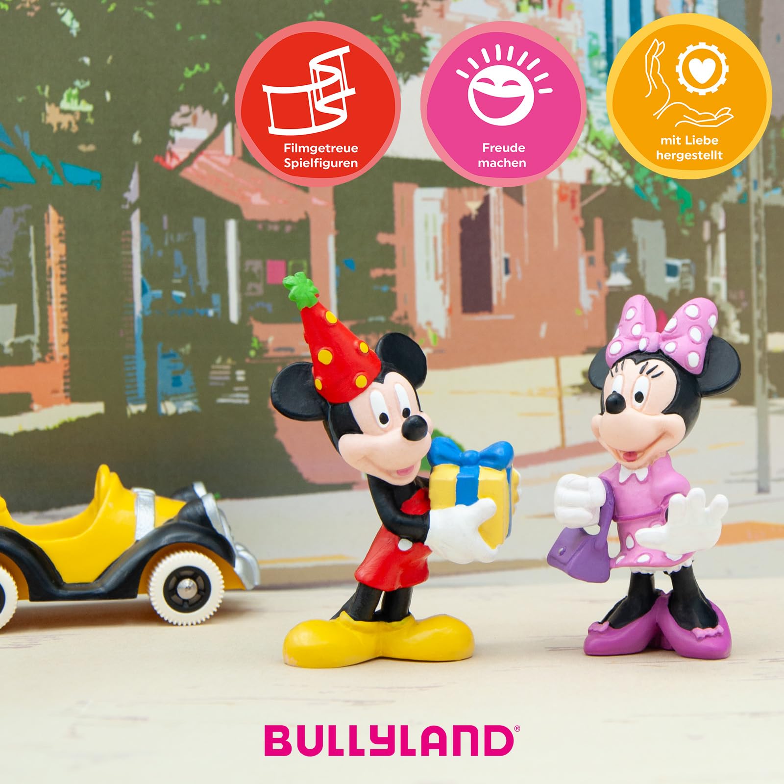 bullyland-disney-minnie-mouse-spielfigur-mit-tasche-7-2-cm image 5
