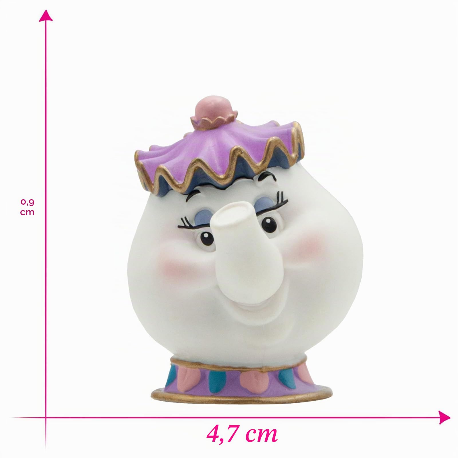 bullyland-disney-madame-pottine-spielfigur-12474-6-cm-teekanne image 2