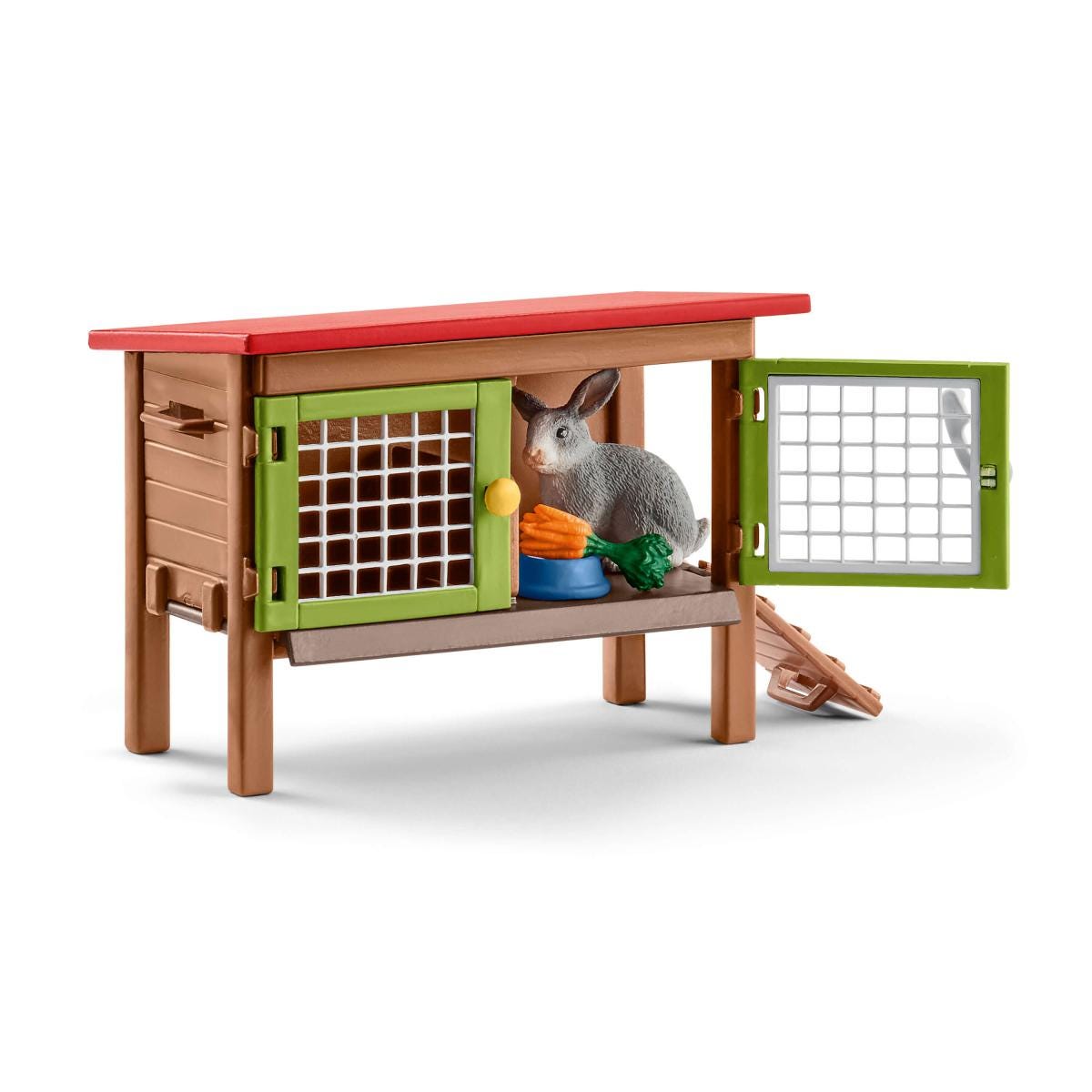 schleich-farm-world-kaninchenstall-spielset-mit-hasen image 5