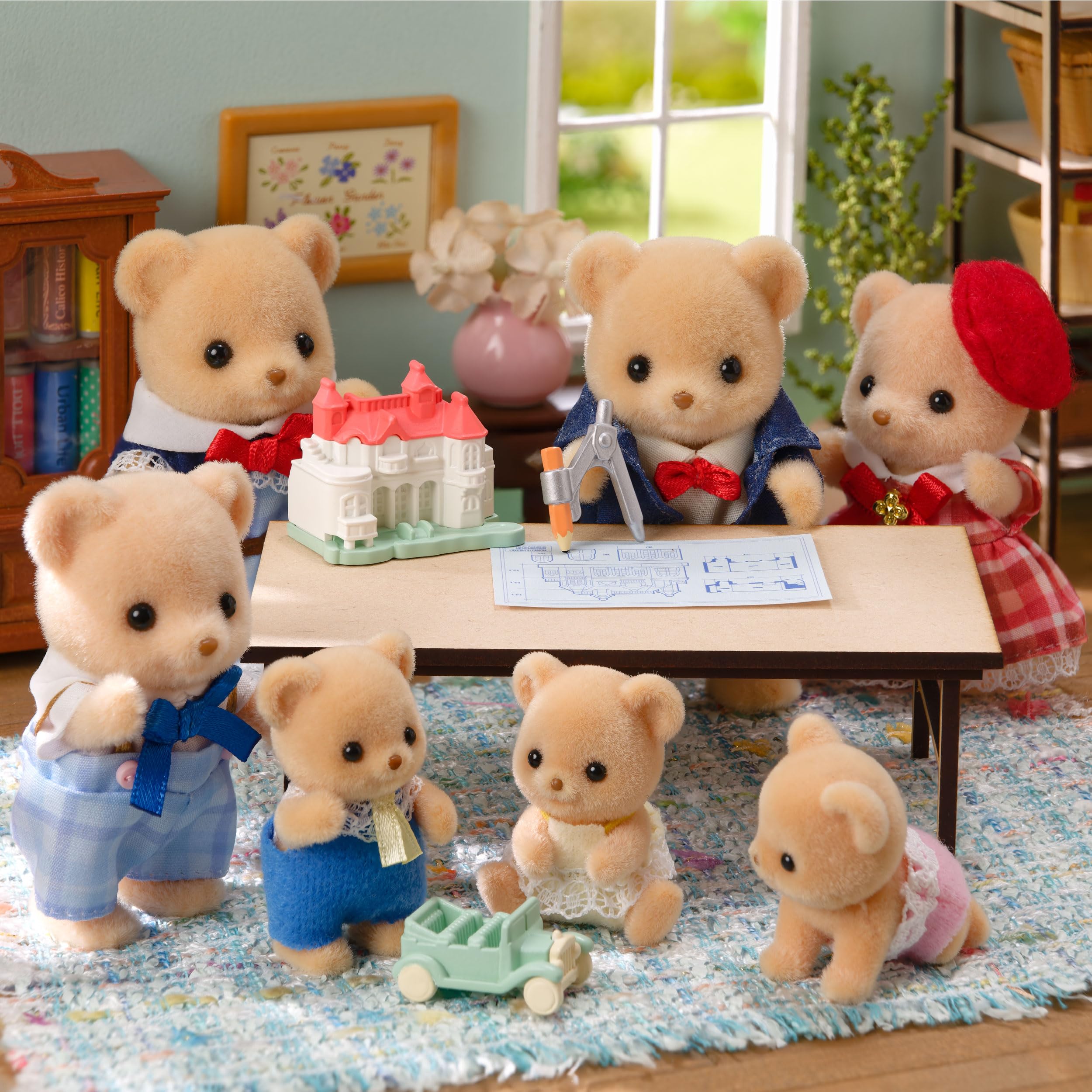 sylvanian-families-5852-biscuit-b-ren-picknick-spielset image 4