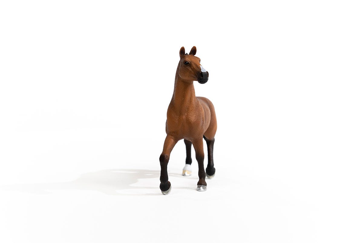 schleich-horse-club-oldenburger-stute-pferd-13945-braun image 3