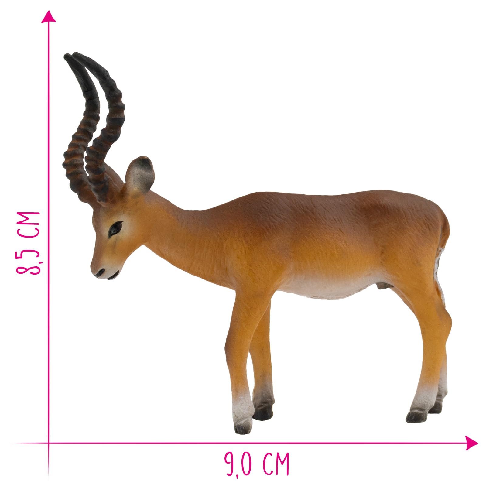 bullyland-safari-63693-impala-antilope-tierfigur-8-5-cm image 2