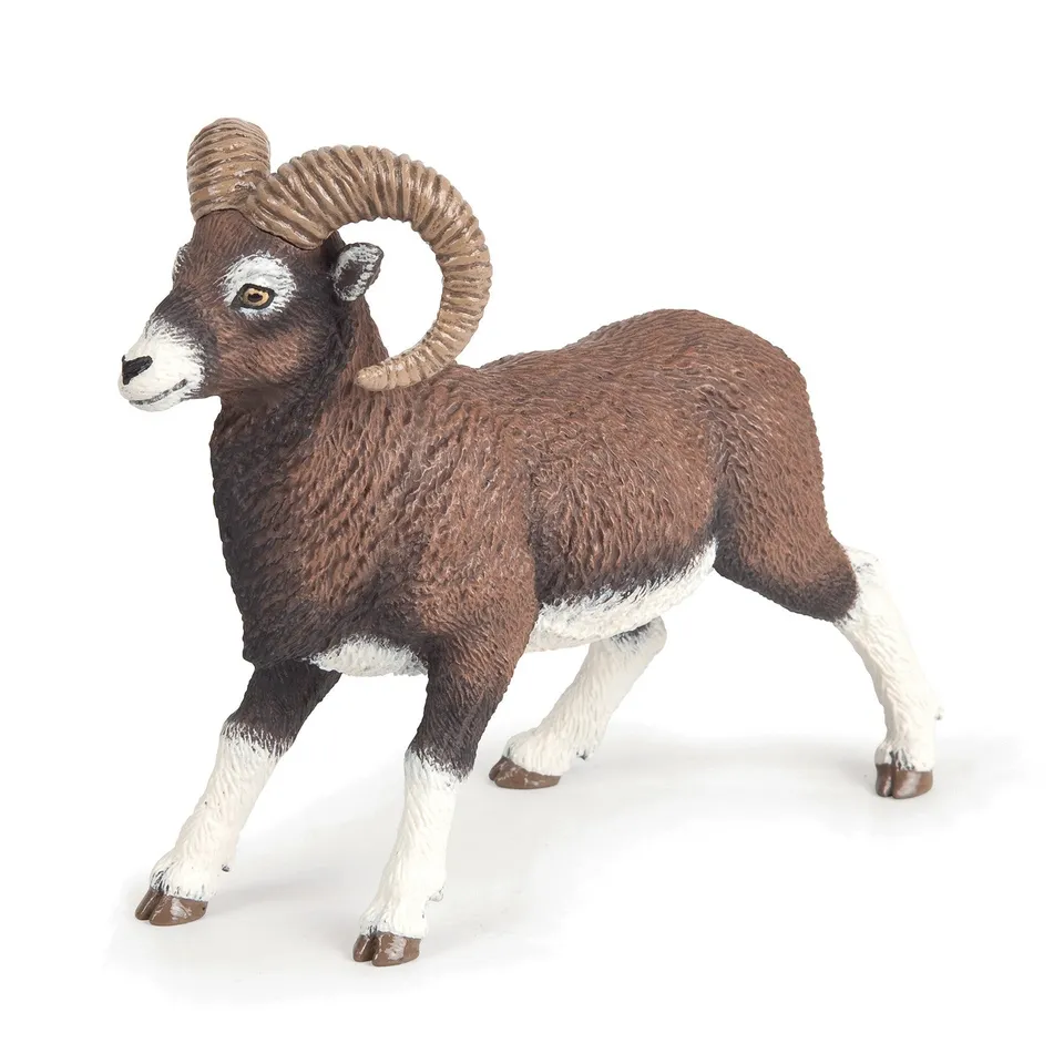 papo-wildlife-mufflon-figur-widder-h-rner image 1
