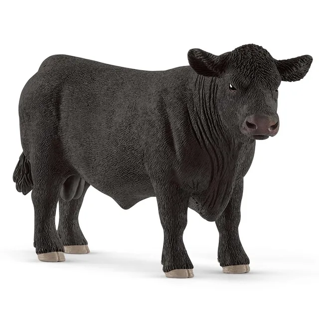 schleich-farm-world-black-angus-bulle-figur-13879 image 1