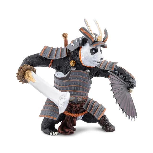 papo-fantasy-mutanten-panda-spielfigur-samurai-mit-schwert image 1