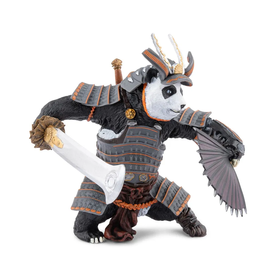 papo-fantasy-mutanten-panda-spielfigur-samurai-mit-schwert image 1