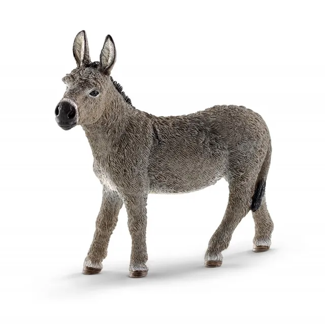 schleich-farm-world-esel-13772-tierfigur-hausesel image 1