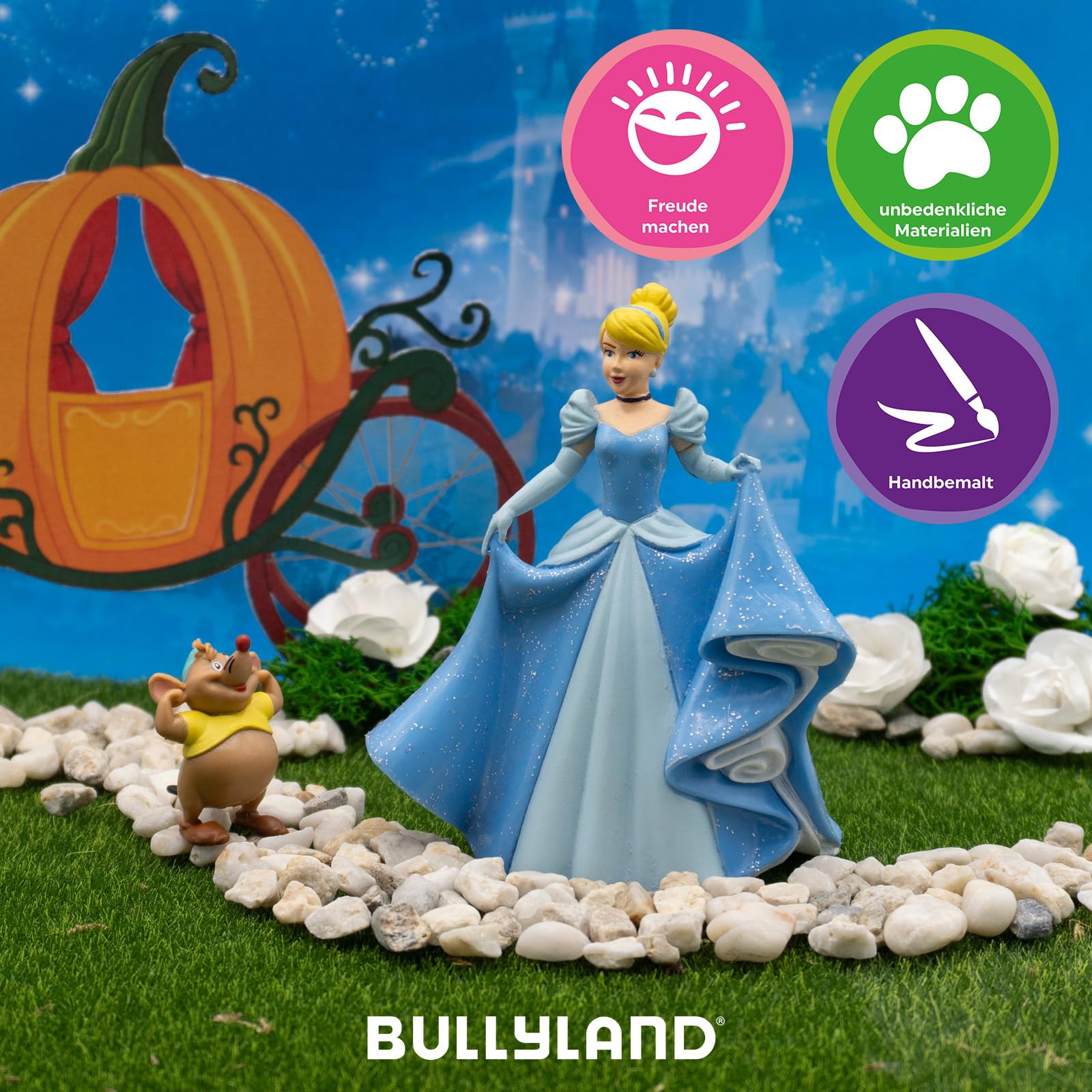 bullyland-disney-princess-13438-cinderella-set-spielfiguren-2-teilig image 5