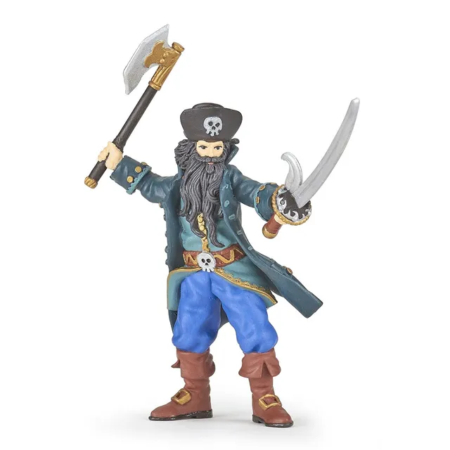 papo-pirates-blackbeard-piratenfigur-kapit-n image 1